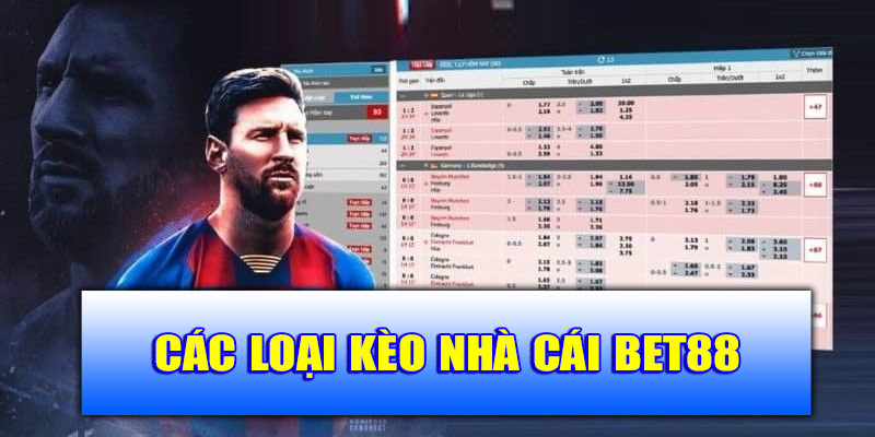 Các loại kèo nhà cái bet88 phổ biến