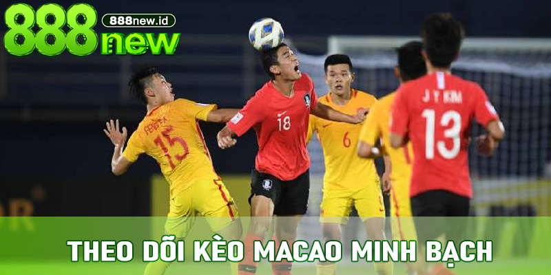 Theo dõi Kèo Macao minh bạch và nhanh chóng tại 888new